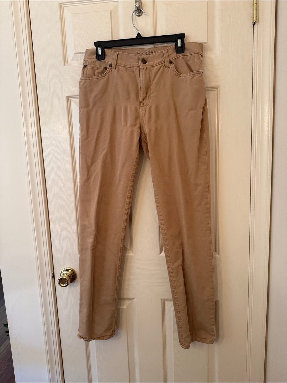 Banana Republic Men's Slim Straight Jeans in Camel